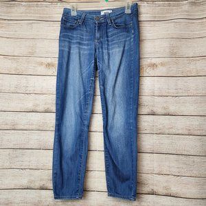 Paige Jeans Women's Size 25 Verdugo Crop Denim  Pants Medium Wash